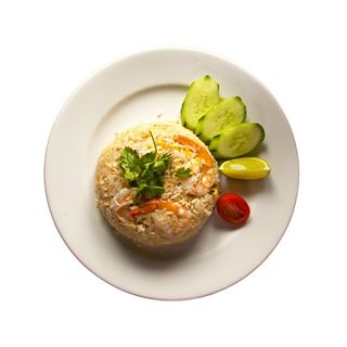 Пържен ориз с телешко 350г