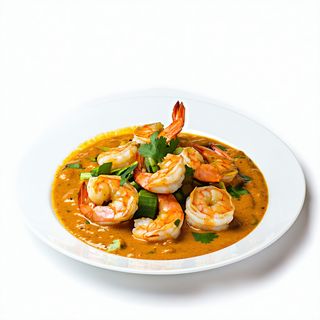 Langostino Vegano Con Curry