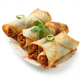 Rollitos de carne de la casa
