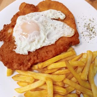 Milanesa a Caballo