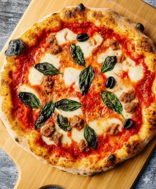Salsiccia e olive