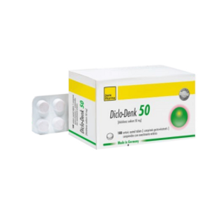 დიკლო დენკი ტაბლეტი 50მგ #100