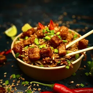 Pad Thai z tofu!