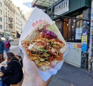 Kebab Sólo Carne Con Pollo