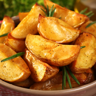 Frytki zakręcone z serem