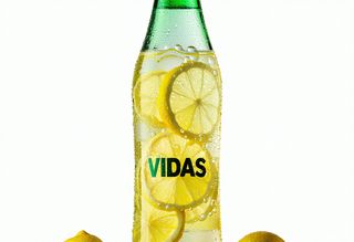 Газирана напитка VIDAS лимон с мурсалски чай