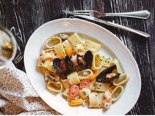 Паста з морепродуктами