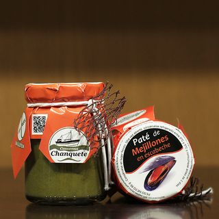 Paté De Mejillones En Escabeche Conservas Chanquete Tarro 100Gr. 
