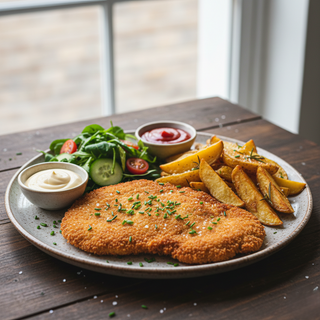 Meniu snitel de post