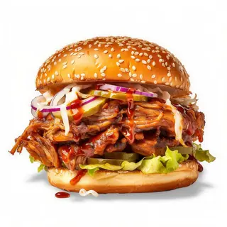 Hamburguesa  Pulled Pork