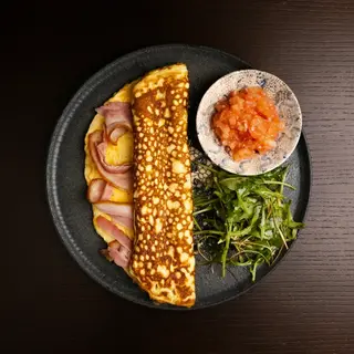Omletă cu bacon