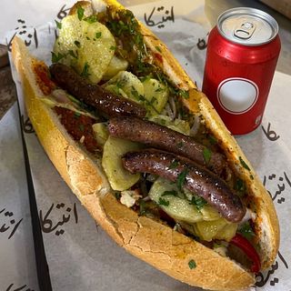 Sandwich merguez + soda