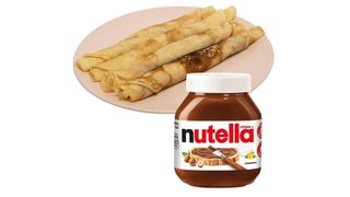 Palačinke nutela 4 komada