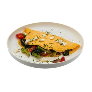 Омлет с овощами