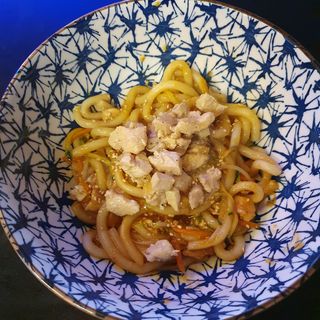 Udon pollo e verdure