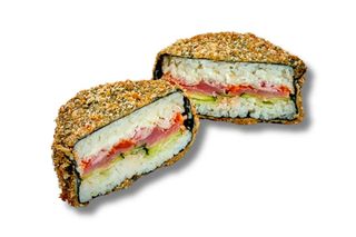 Суші-бургер з тунцем