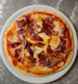 Pizza ibérica