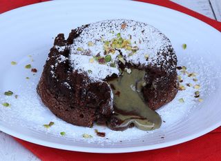 Cuore caldo al pistacchio