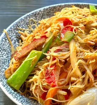 51. Fideos De Arroz Con Gambas