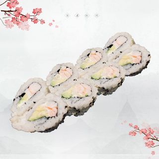 67. Uramaki ebi roll - 8 pezzi 