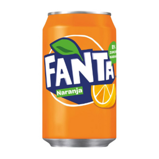 Fanta Naranja lata 330ml.