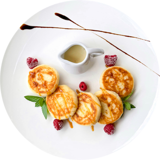 Сирники бананові з кокосом