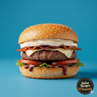 Brie burger