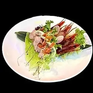 185. Sashimi amaebi gambero rosso  - 4 pezzi