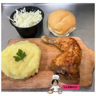 Pulpa de pui la cuptor cu piure