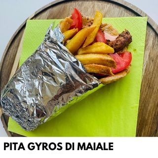 Pita gyros di maiale