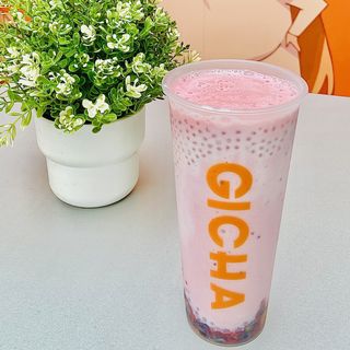 Sagu con Arandano y Leche