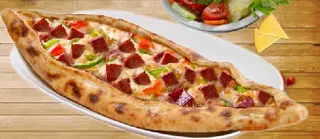 Pide vegetariana