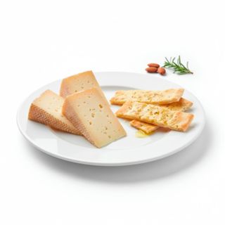 Queso Curado Oveja D.O. Manchego Artesano Con Pan De Coca