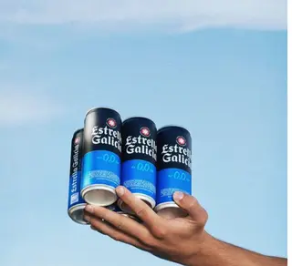 Lata Cerveza Estrella Galicia Tostada 0,0