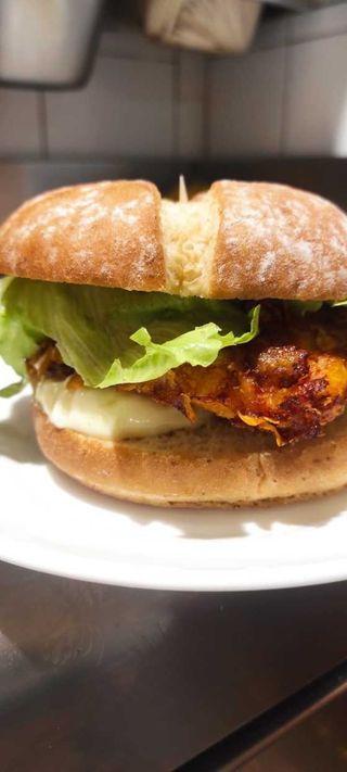 Hamburguesa de pollo