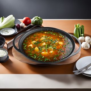 Oala cu Borș de cartofi 6-8 portii