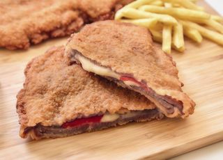 Cachopo de jamón ibérico con queso