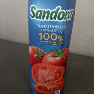 Сік Сандора Томатний 1л