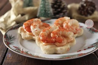 Bruschette gamberetti