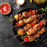 Шашлычки с овощами