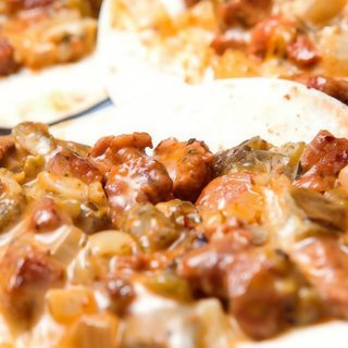 Taco De Pollo Poblano (3 Uds.)