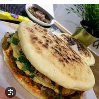 Chapati sahel la thon omelette 