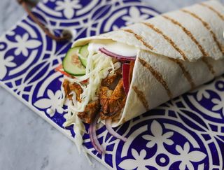 Kebab amerykański na cienkim XL