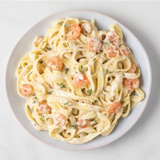 Pâte Alfredo Crevettes