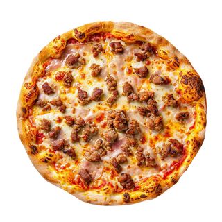 Pizza à la viande hachée