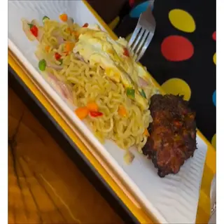 Noodles With An Egg