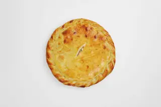 Пирог с картофелем и грибами
