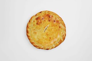 Пирог с картофелем и грибами