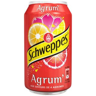 Schweppes  - Agrumes ( 33cl ) Canette
