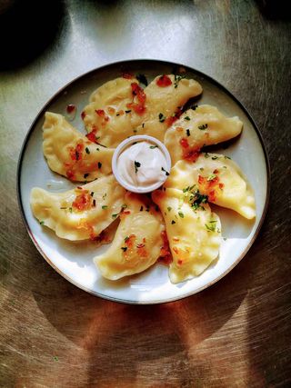 Pierogi ruskie 8 szt. Wege